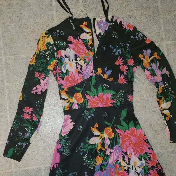 VINTAGE maxi bold floral dress by THE COMP… - Picture 2 of 8